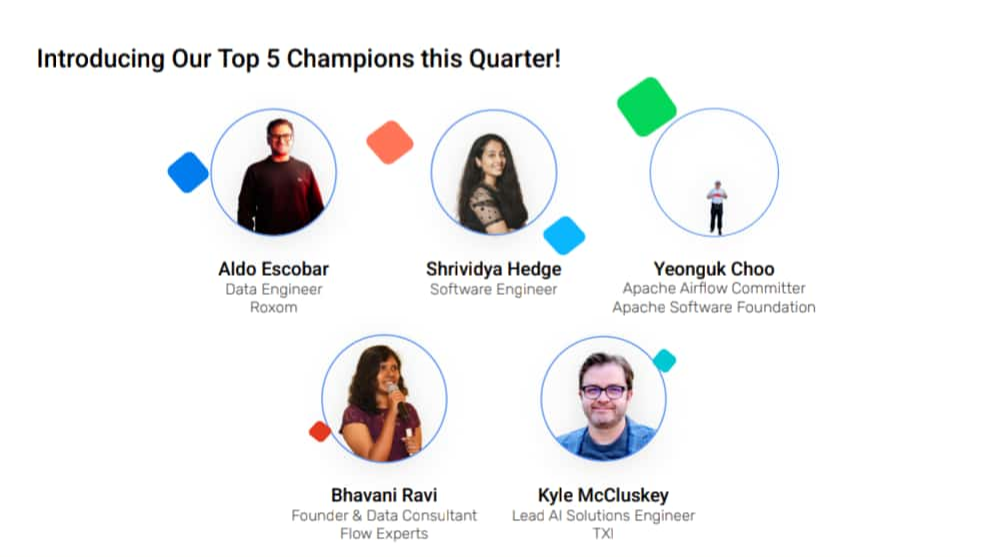 One of the top 5 Airflow Champions in Q2